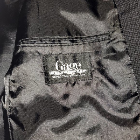 JEAN BAPTISTE CAUMOUNT CLASSIC MENS WOOL 2 PC SUIT - Picture 3 of 6